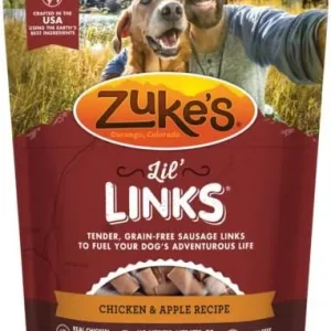 Zuke's Lil' Links Chicken and Apple Soft and Chewy Dog Treats - 6 Oz Exclusive