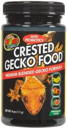 Zoo Med Laboratories Premium Blended Watermelon Flavor Crested Gecko Dry Food - 4 Oz Trusted Brand