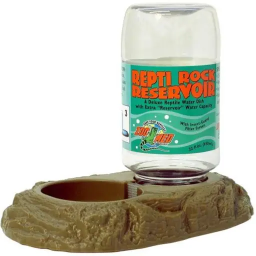 Zoo Med Laboratories Repti Rock Reservoir Gravity Reptile Water Bowl - 22 Oz Special Discount