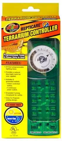 Zoo Med Laboratories ReptiCare Terrarium Controller 8-Outlet Power Strip Special Discount