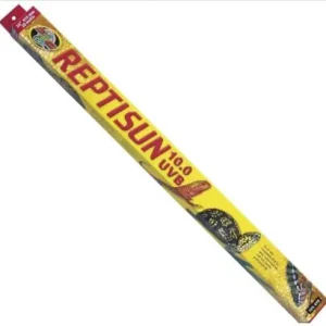 Zoo Med Laboratories ReptiSun 10.0 UVB High-Output T8 Reptile Fluorescent Replacement Bulb - 15 Watt - 18" Inches Free Shipping