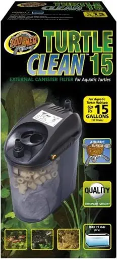 Zoo Med Laboratories Turtle Clean 501 External Canister Filter - Upto 15 Gallons Free Returns