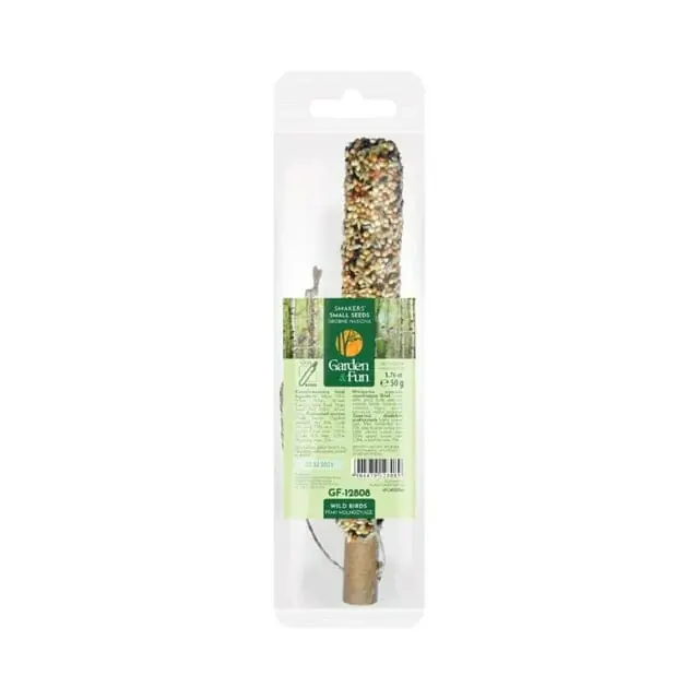 A&E Cage Company Garden Fun Smakers Seed Stick for Finches Wild Bird Treats - Small - 1.76 Oz Same Day Shipping
