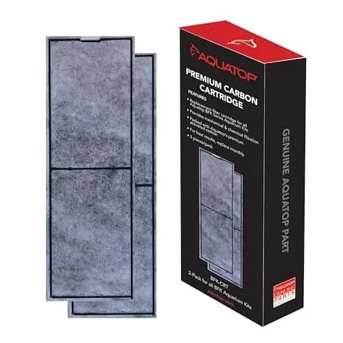 Affordable Aquatop Premium Carbon Cartridge for All BFK Formosa Aquarium Kits - 2 Pack