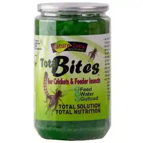 Authentic Nature Zone Total Bites Cricket & Feeder Insect Food 9 oz