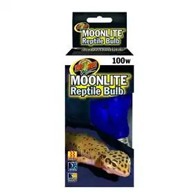 New Release Zoo Med Moonlight Reptile Bulb 100w