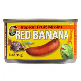 Fan Favorite Zoo Med Tropical Fruit Mix-ins Red Banana