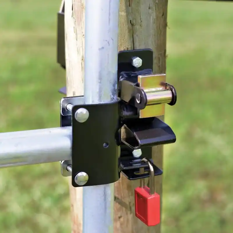 Powerfields 1-Way Lockable Gate Latch Warranty Included