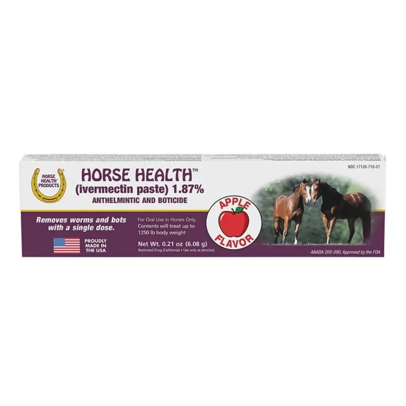 Horse Health 1.87 Ivermectin Single Dose Paste Grab Now