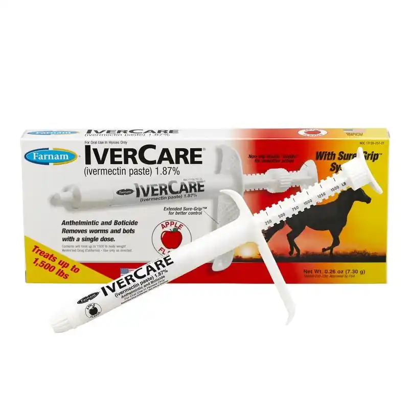 IverCare 1.87% Ivermectin Paste Wormer Free Returns
