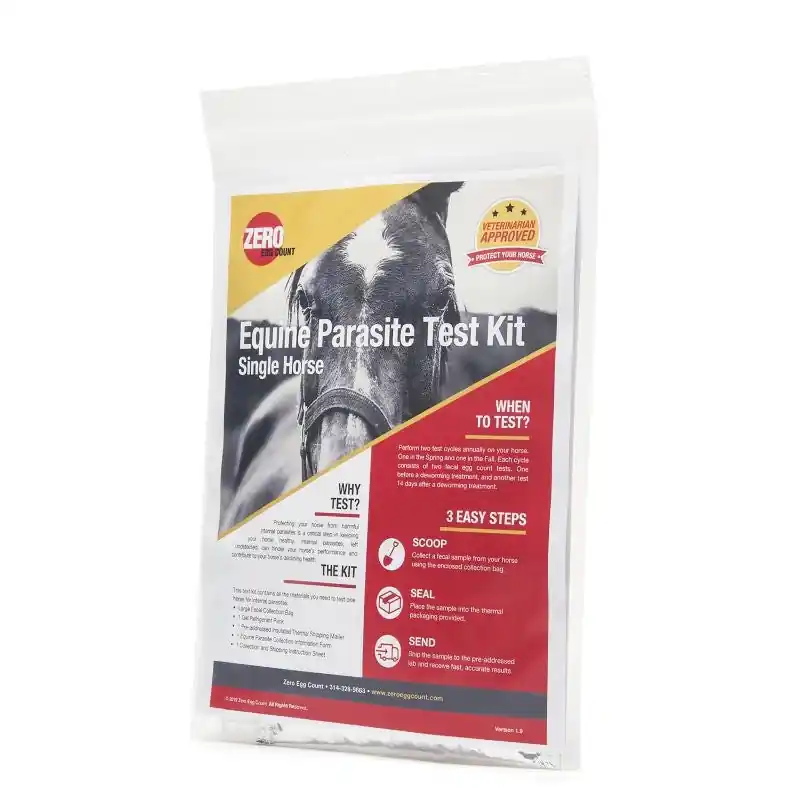 Zero Egg Count Equine Parasite Test Kit In Demand