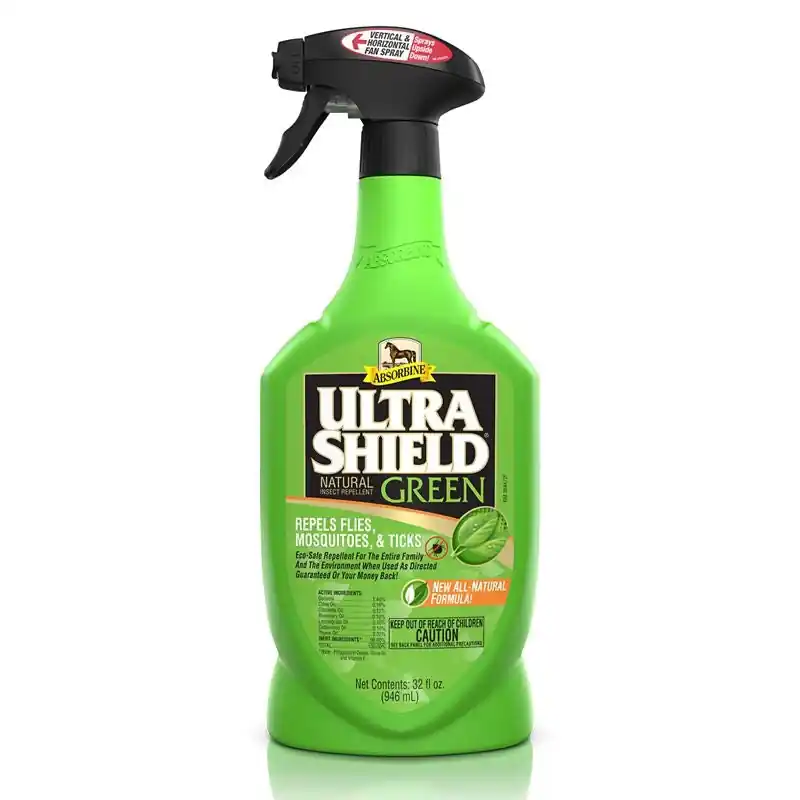 Absorbine UltraShield Green Fly Repellent Must Have