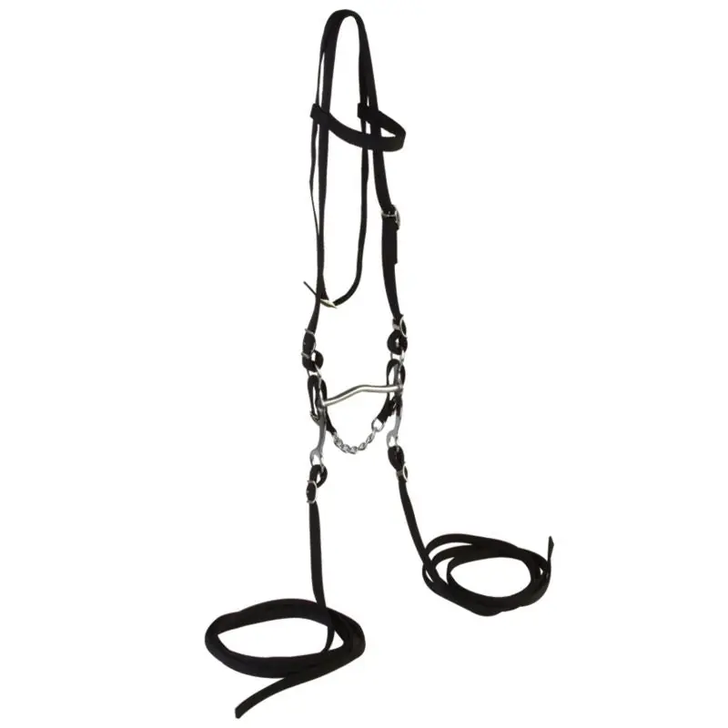 Bargain Western Poly Browband Headstall Set with Reins