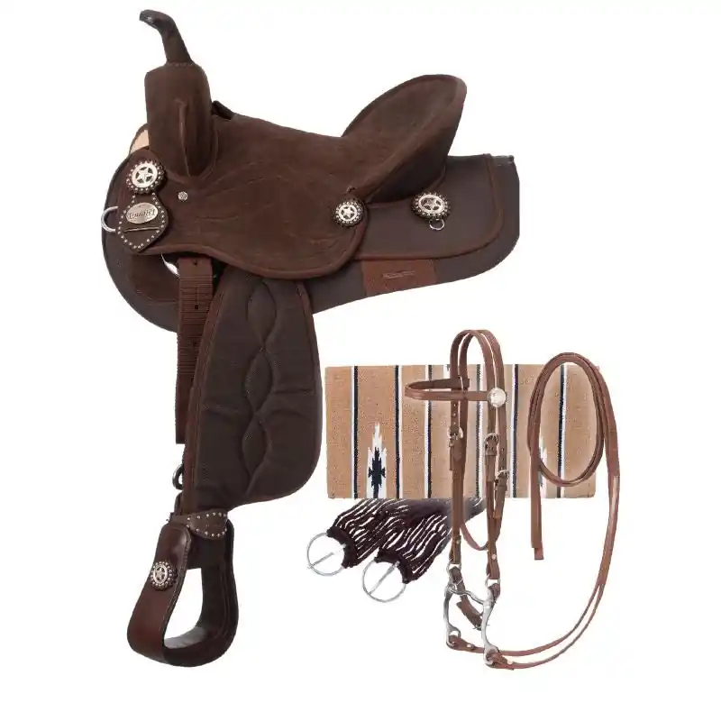 Affordable Tough1 Eclipse Rnd 5-Pc Trail Basic Saddle Pkg