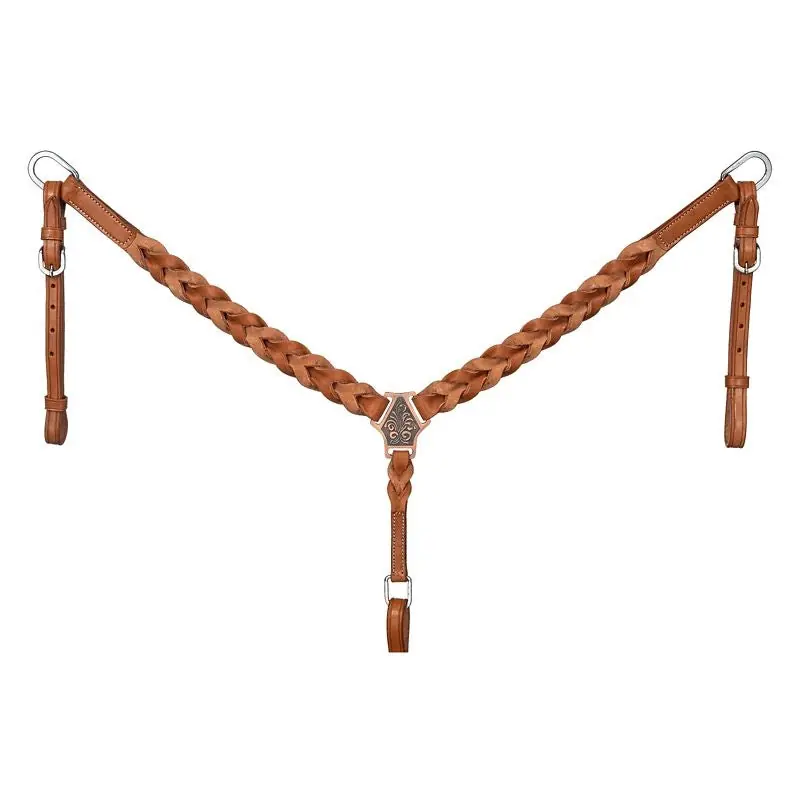 Royal King Braided Leather Breastcollar Must Have