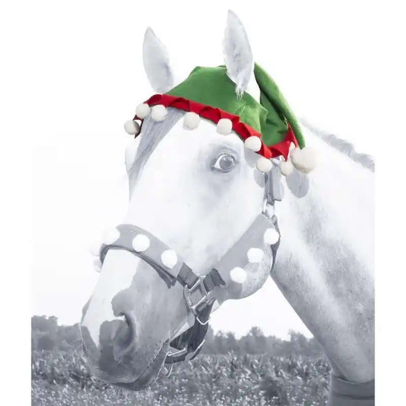 Low Price Holiday Elf Horse Hat