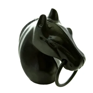Cast Iron Horse Heading Hitching Post Sale