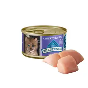 Blue Buffalo Wilderness Chicken Recipe for Kittens 3 oz. Buy Today