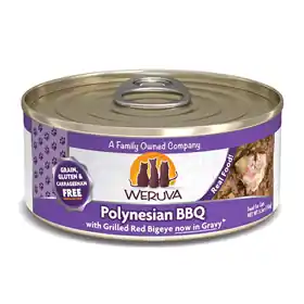 Factory Price WERUVA Polynesian BBQ with Grilled Red Bigeye in Aspic Canned Cat Food