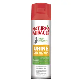 Affordable Nature\\'s Miracle Just For Cats Urine Destroyer Foam Aerosol 17.5 oz.