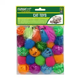 Multipet Cat Toy Value Pack 24ct Original
