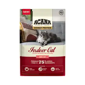 Fast Shipping ACANA Highest Protein Indoor Cat with Free-Run Chicken, Trout & Salmon Dry Cat Food