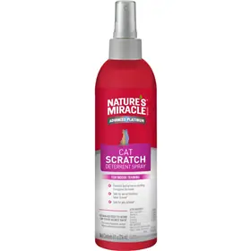 Free Shipping Nature\\'s Miracle Advanced Platinum Cat Scratch Deterrent Spray 8 oz