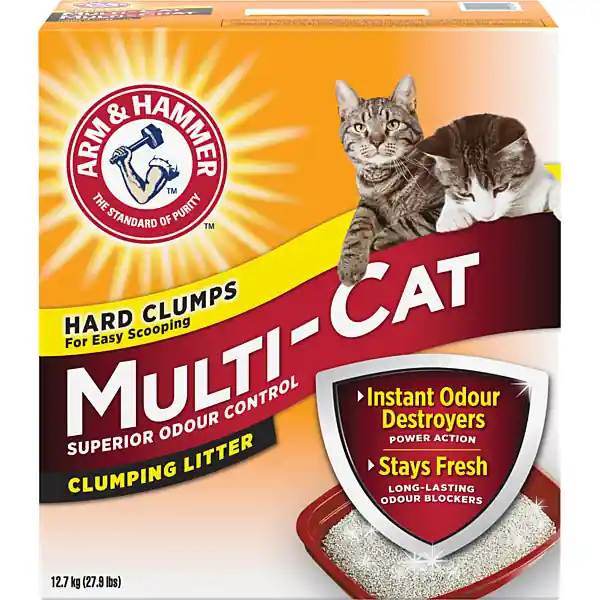 Popular A&H Multi-Cat Clumping Litter 12.7kg