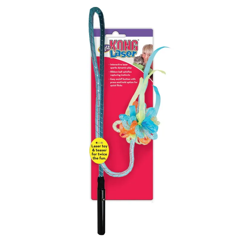 Order Now Kong Feather Teaser Wand Cat Toy