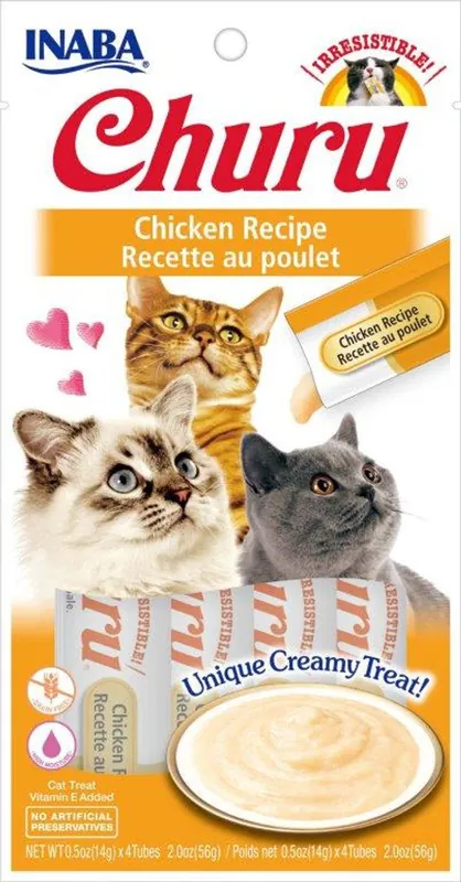 INA Churu Puree Chicken 4pk 2oz Viral