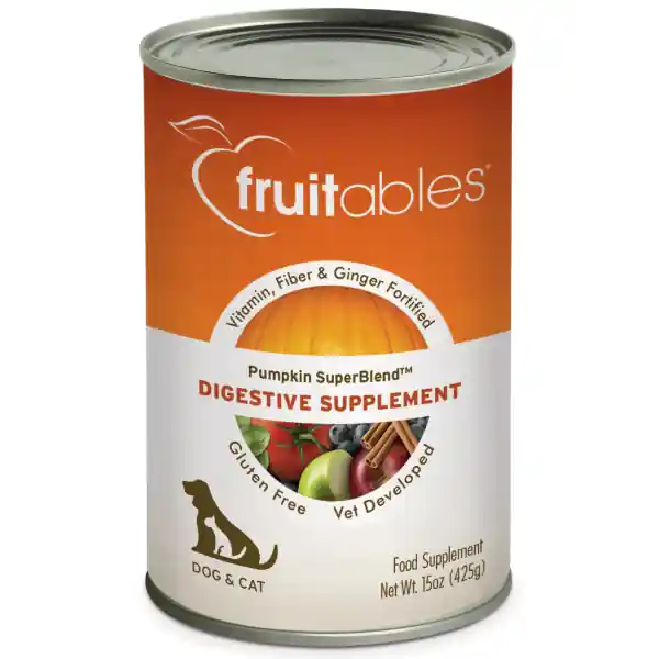 Get Yours Fruitables Dog/Cat Ppkin Digestive Supplement 425g