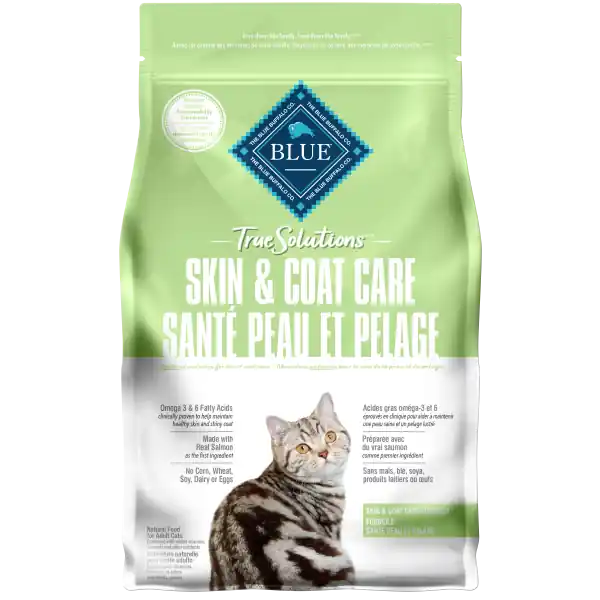 Next Day Delivery Blue True Solutions Skin & Coat Care Adult CAT Salmon 6lb