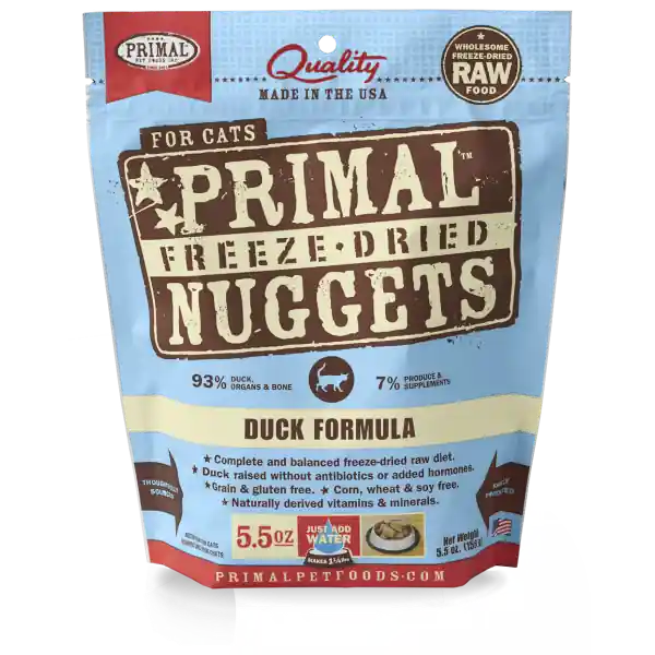 Bulk Order Primal Cat Freeze Dried Duck 5.5 oz