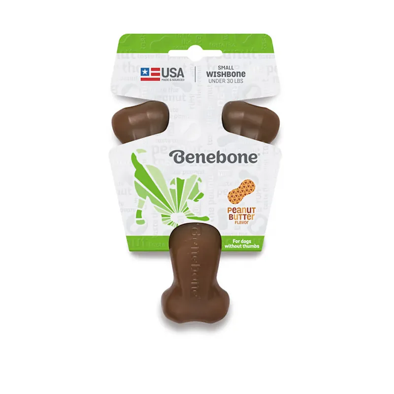 Benebone Peanut Butter Dog Chew, Small Bulk Order