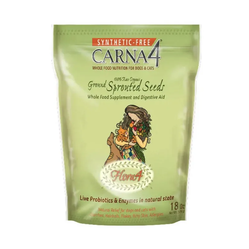 Express Delivery Carna4 Flora4 Sprouted Seed Topper, 18oz