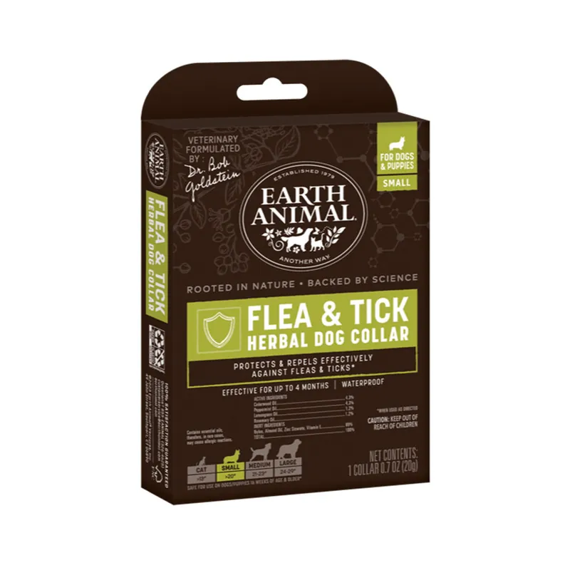 Authentic Earth Animal Natures Protection Herbal Flea & Tick Dog Collar