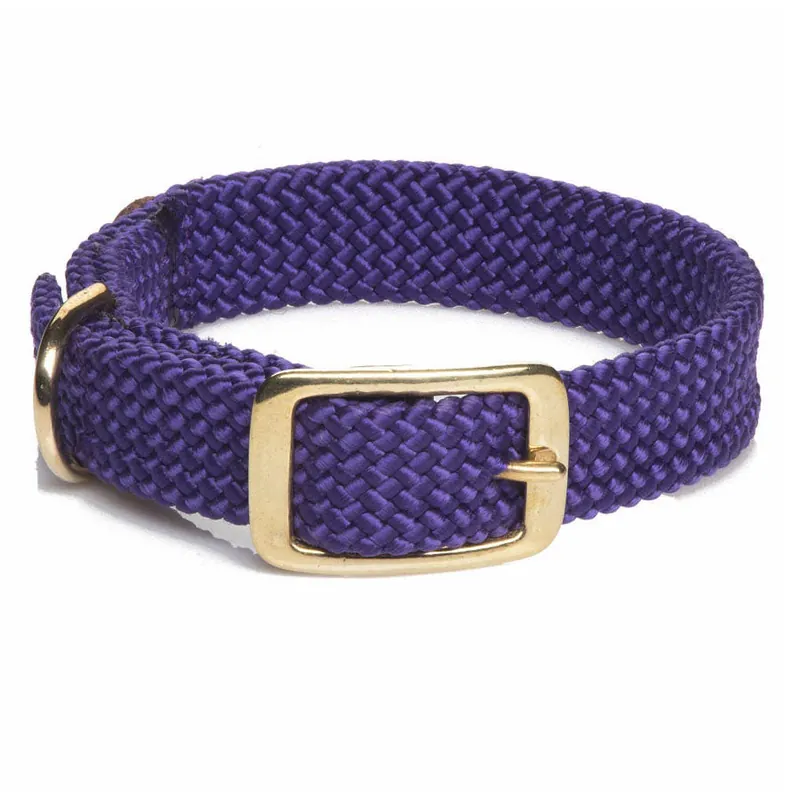 Limited Time Mendota Pet Purple Confetti Braid Collar, 21"