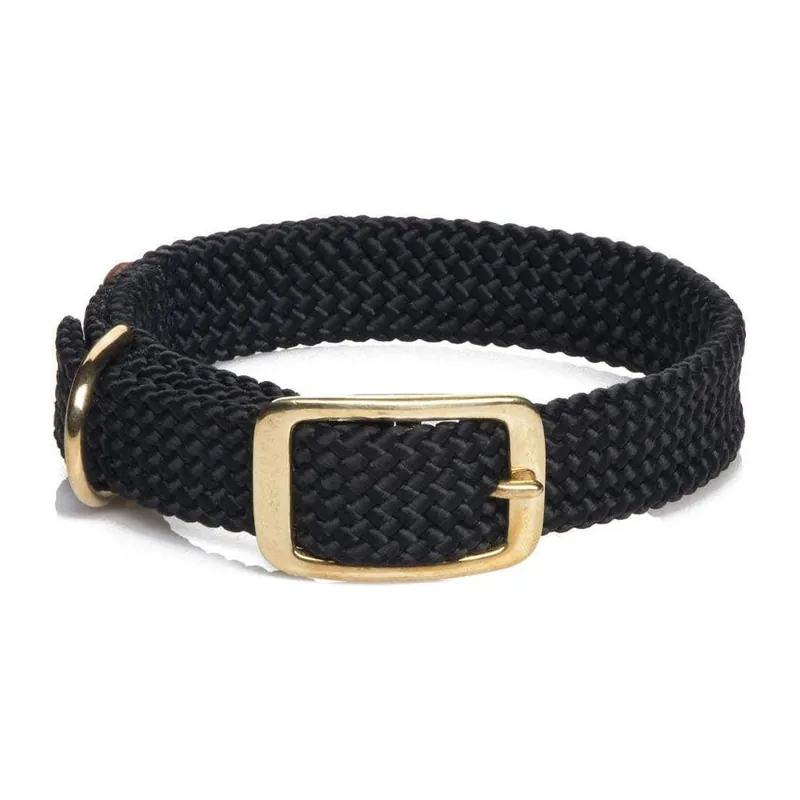 Mendota Pet Black Double Braid Collar Place Order