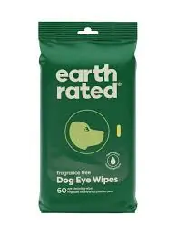 Earth Rated Dog Eye Cleansing Wipes, 60ct Clearance