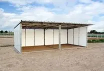 Buy Direct Noble Panels & Gates Loafing Shed 12-Ft x 24-Ft