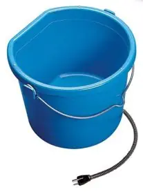 API Blue Heated Flat Back Bucket, 20-Qt Order Now