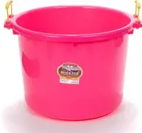 70-qt Plastic Muck Bucket in Hot Pink Big Sale