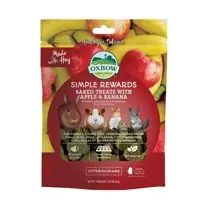 Oxbow Simple Rewards Baked Treats With Apple & Banana, 2-Oz One Day Deal