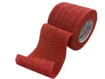 2-In Bandage Wrap in Red Genuine