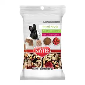 Price Cut Kaytee Superfood Treat Sticks Flax & Strawberry 5.5 oz.