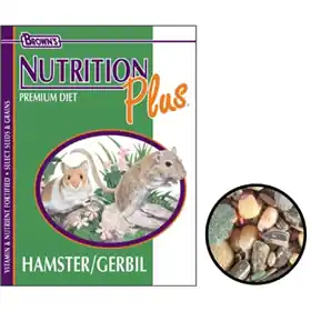 FM Brown\\'s Nutrition Plus Hamster and Gerbil Food 2 lbs. Hot Picks