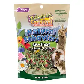 Trusted Brand Brown\\'s Tropical Carnival Natural Behaviors Bio-Treats 3 oz.
