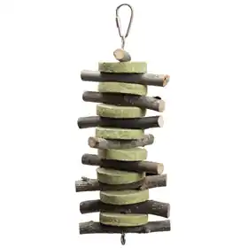 A&E Cage Company Large Nibbles Tim Wood Stick Hay Stack Modern