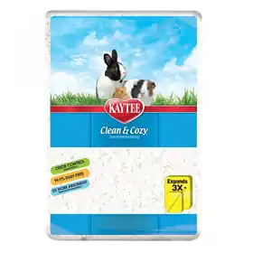 Express Delivery Kaytee Clean & Cozy White Bedding 85L