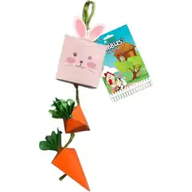 Wholesale A&E Cage Company Nibbles Bunny Carrot Box Toy